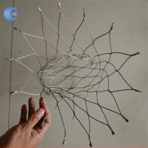 Stainless Steel Wire Rope Mesh Anti-Theft Rope Net Wire Mesh Security Bag