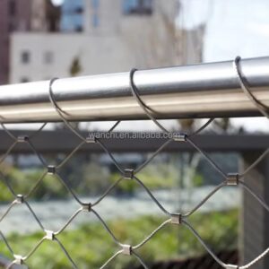 SS 316 X Tend Wire Cable Inox X-Tend Webnet Ferrule Flexible Stainless Steel Rope Mesh for Railing Safety Net Fence
